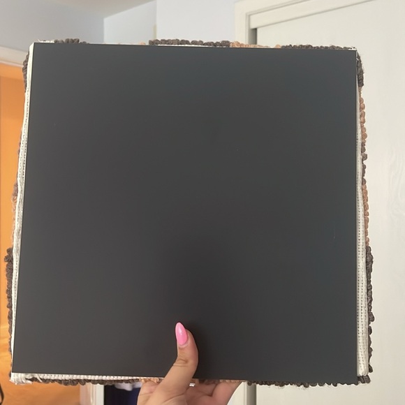 Tufted Heart Mirror (Chocolate Ombré) - Picture 2 of 2